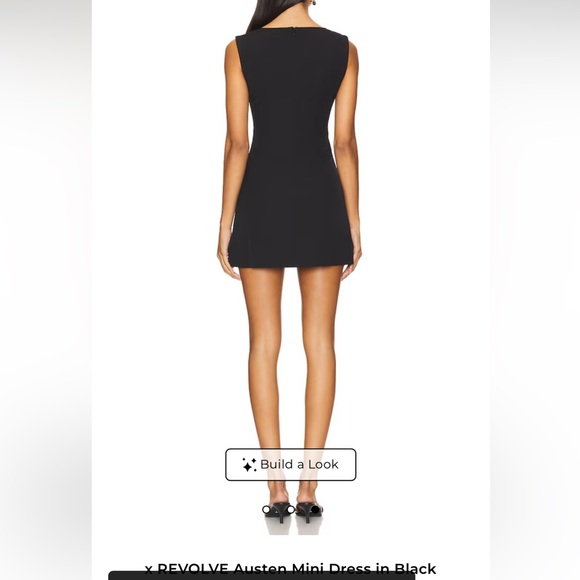 House of Harlow 1960 Revolve Austen Mini Dress Black - Picture 3 of 4